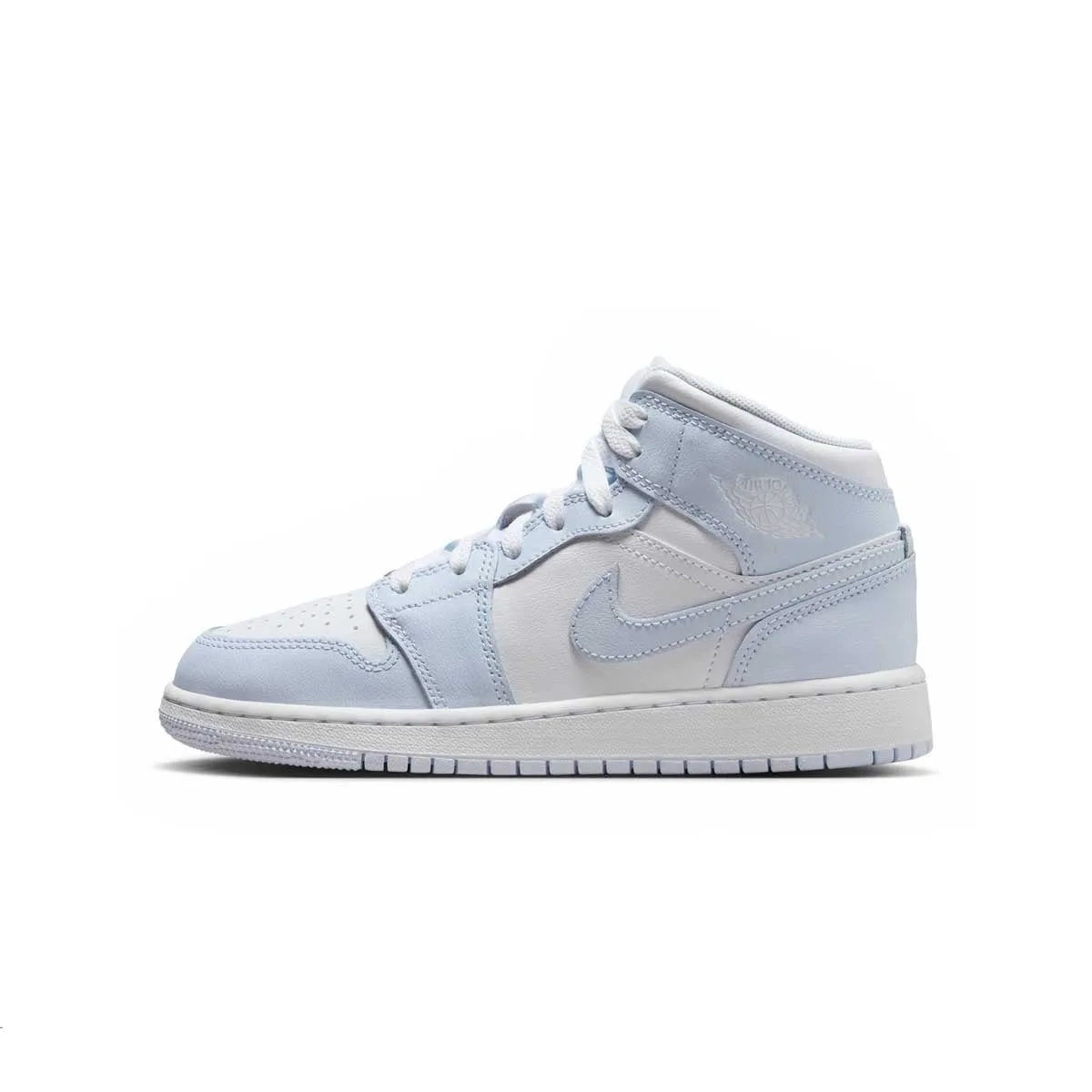 Arch Stabilization Structure Centered Pivot Points Kids Air Jordan 1 Mid 'Cobalt Bliss'
