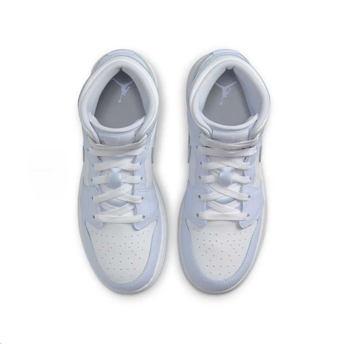 Kids Air Jordan 1 Mid 'Cobalt Bliss' Pronation Control Web