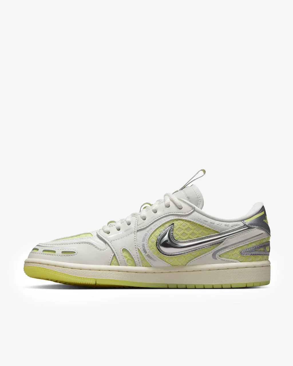 WMNS Air Jordan 1 Low Method of Make 'Sail/Luminous Green' High Energy Return