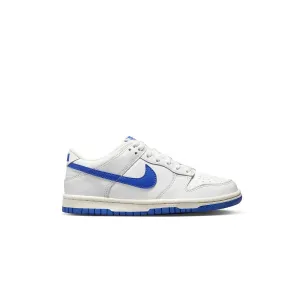 Perforated Upper Design Kid's Dunk Low 'White Royal'