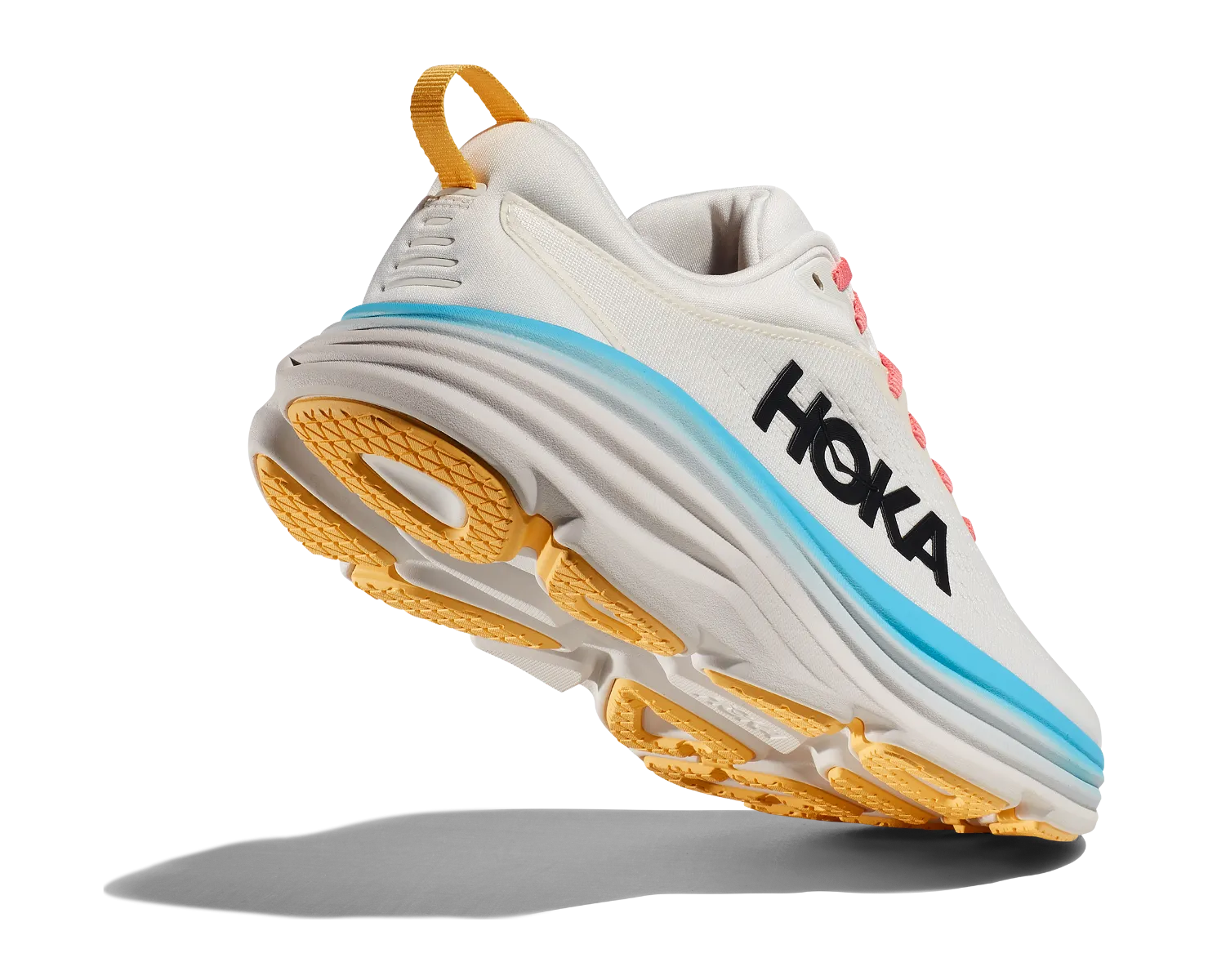 HOKA-BONDI 8 Women Slip-resistant rubber keeps footing dependable Urban Walk