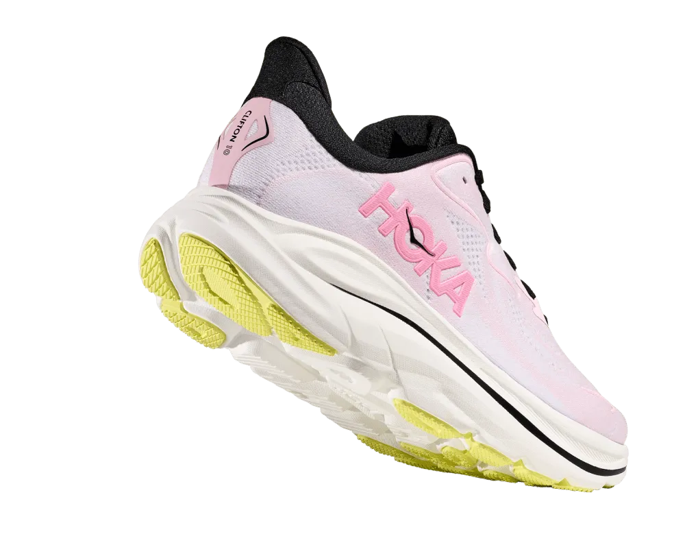 Resilient Outsole bevel supports seamless heel-to-toe motion HOKA-CLIFTON 10 WIDE Women
