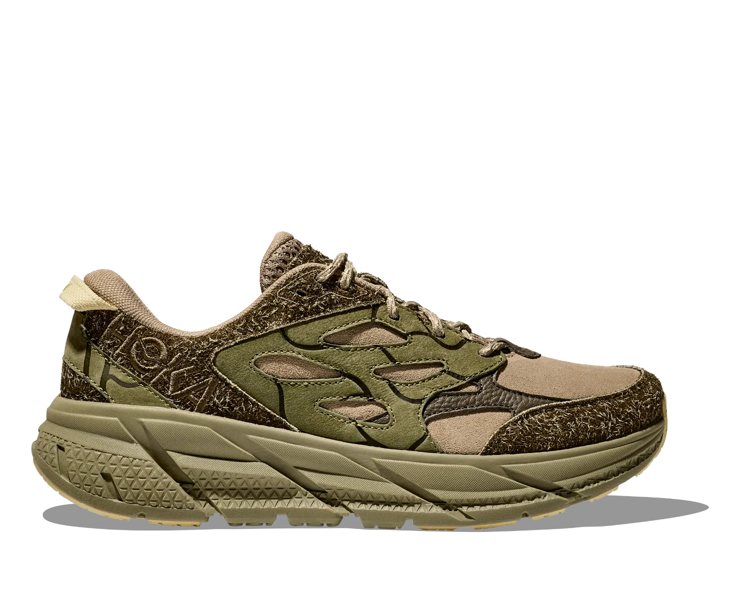 Walk Friendly Upper overlay adds light structure and containment HOKA-CLIFTON L SUEDE TP Unisex