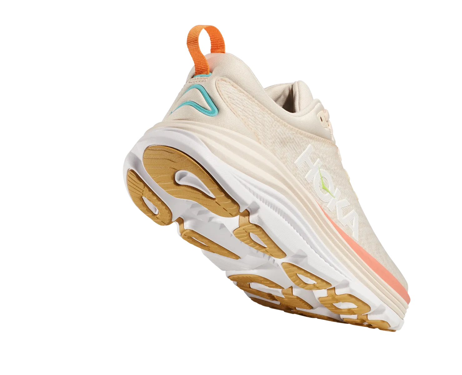 HOKA-GAVIOTA 5 WIDE Women Slip-resistant rubber keeps footing dependable