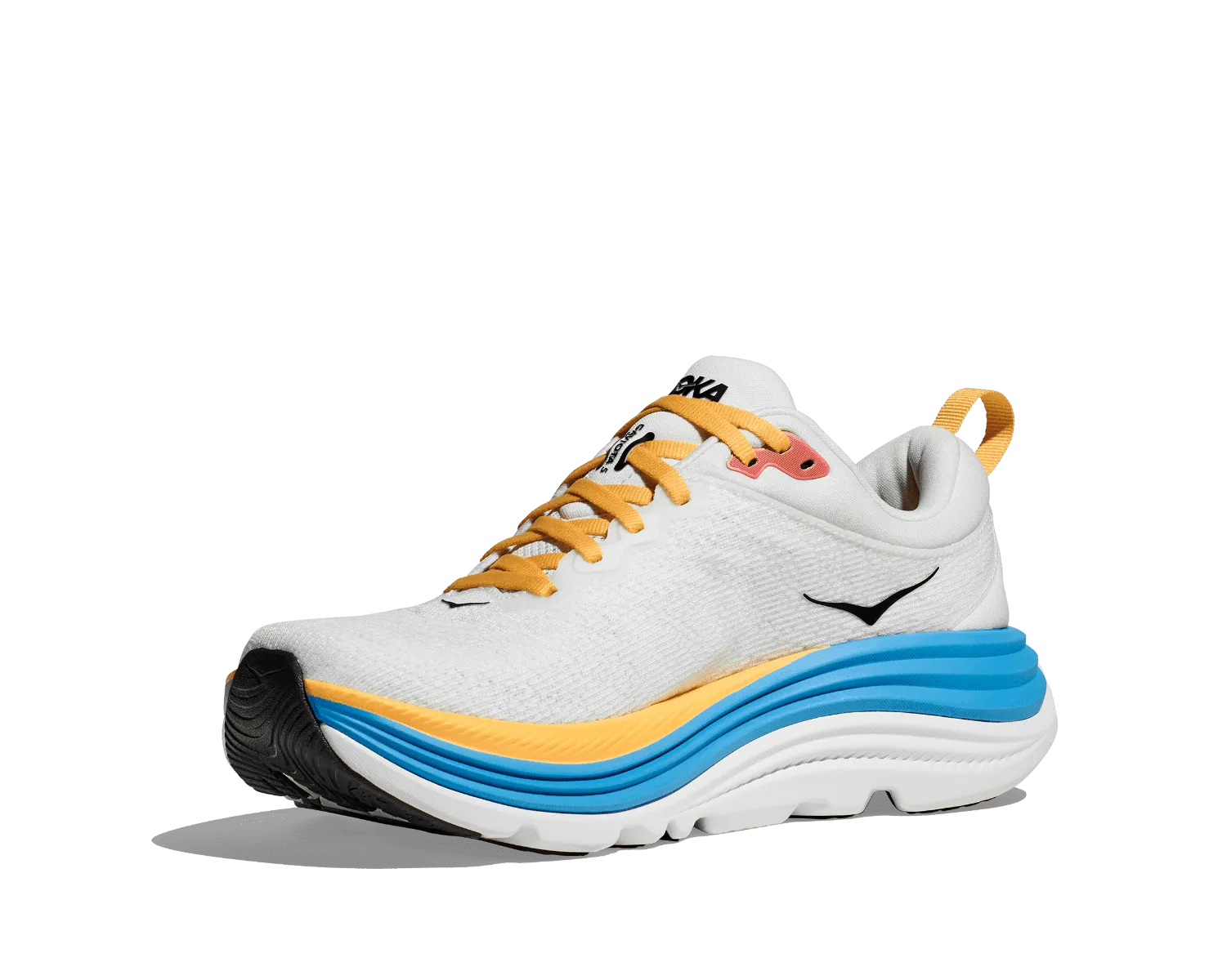 HOKA-GAVIOTA 5 WIDE Women Outsole composition resists high-friction wear