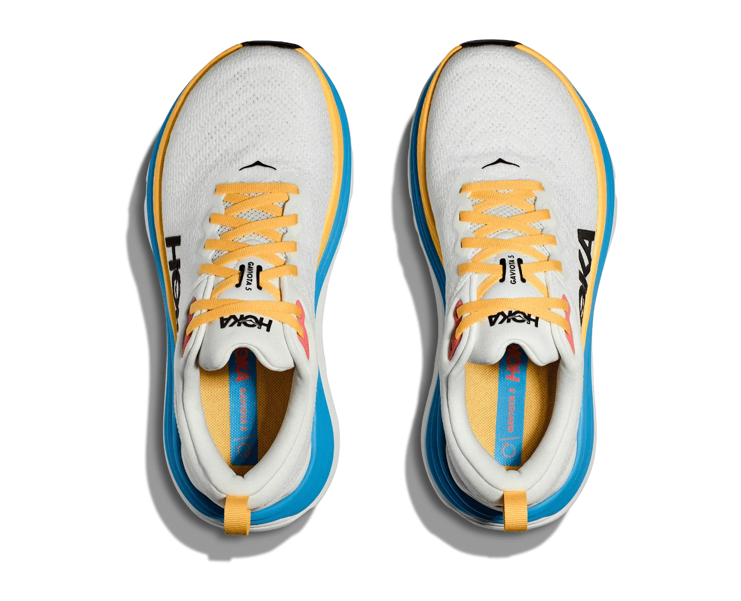 HOKA-GAVIOTA 5 WIDE Women Supportive arch design helps distribute weight evenly Engineered to follow the foot??s anatomical line