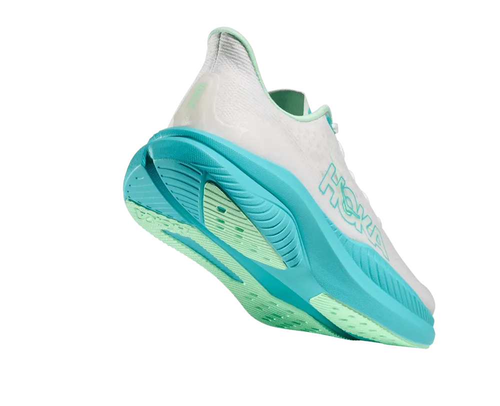 HOKA-MACH 6 WIDE Women Heel zone cradles the foot for firm landings Pure Fit