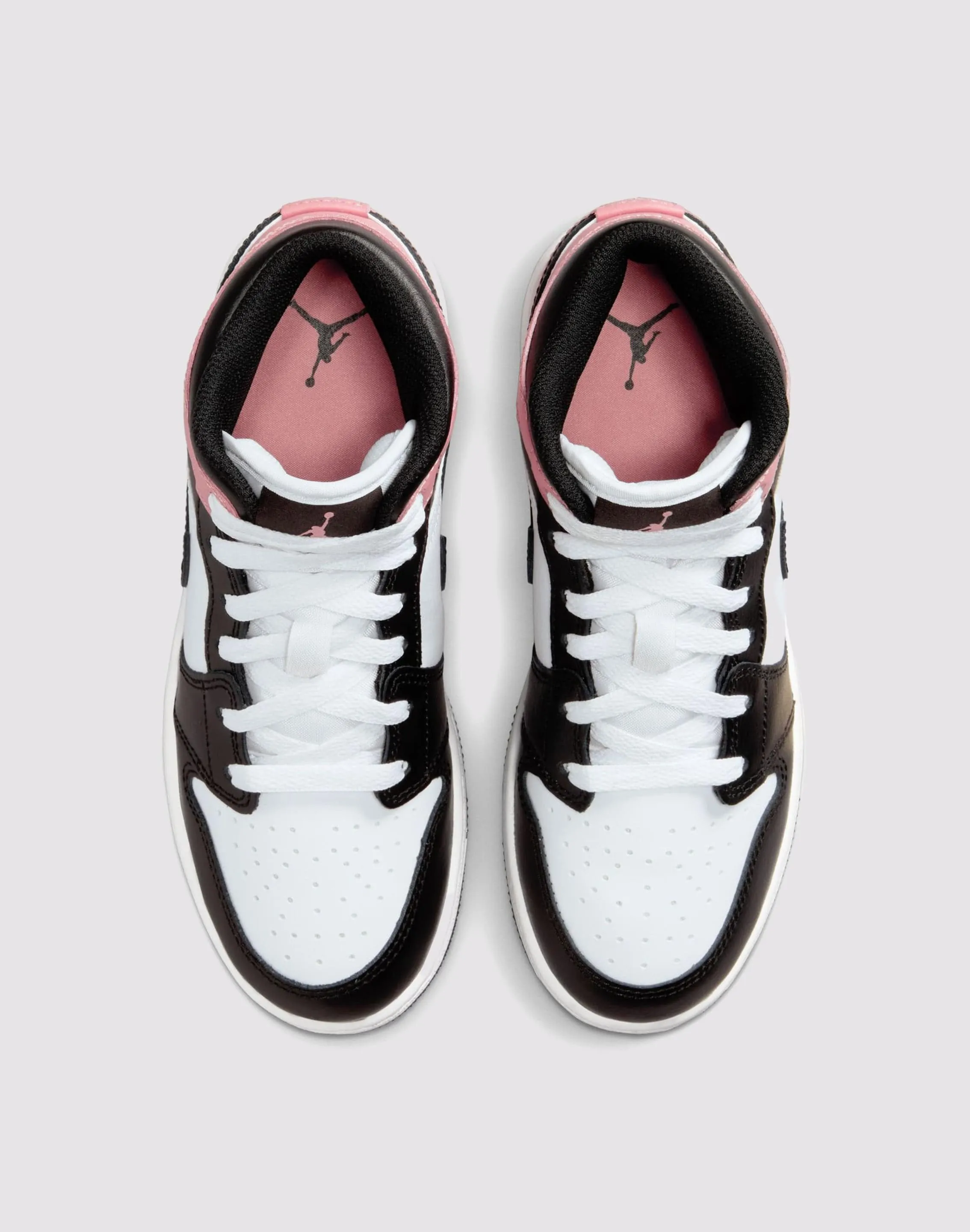 mesh material Abrasion Resistant Lining Jordan Air Jordan 1 Mid Grade-School