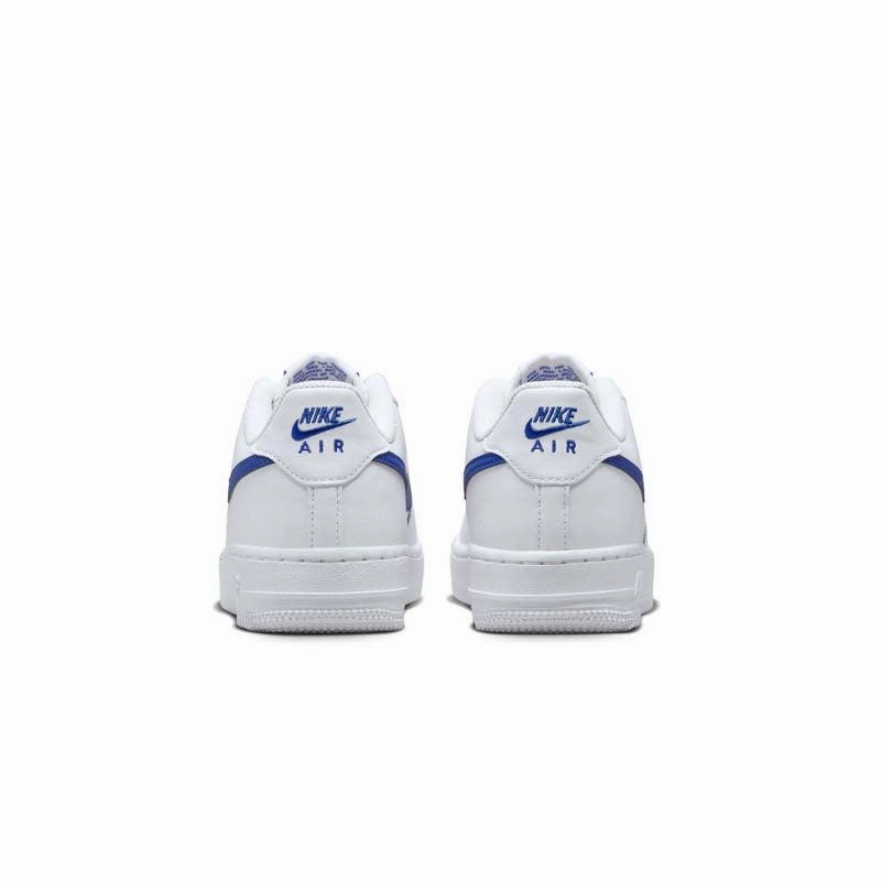 Odor   Resistant Traction pods Kid's Air Force 1 'White Hyper Royal'