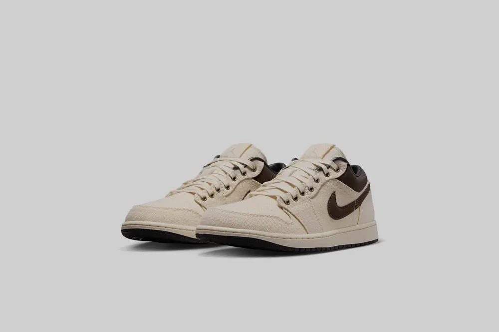 Air Jordan 1 Low Premium 'Pale Ivory' Defensive Cushioning Lockdown Ankle Strap