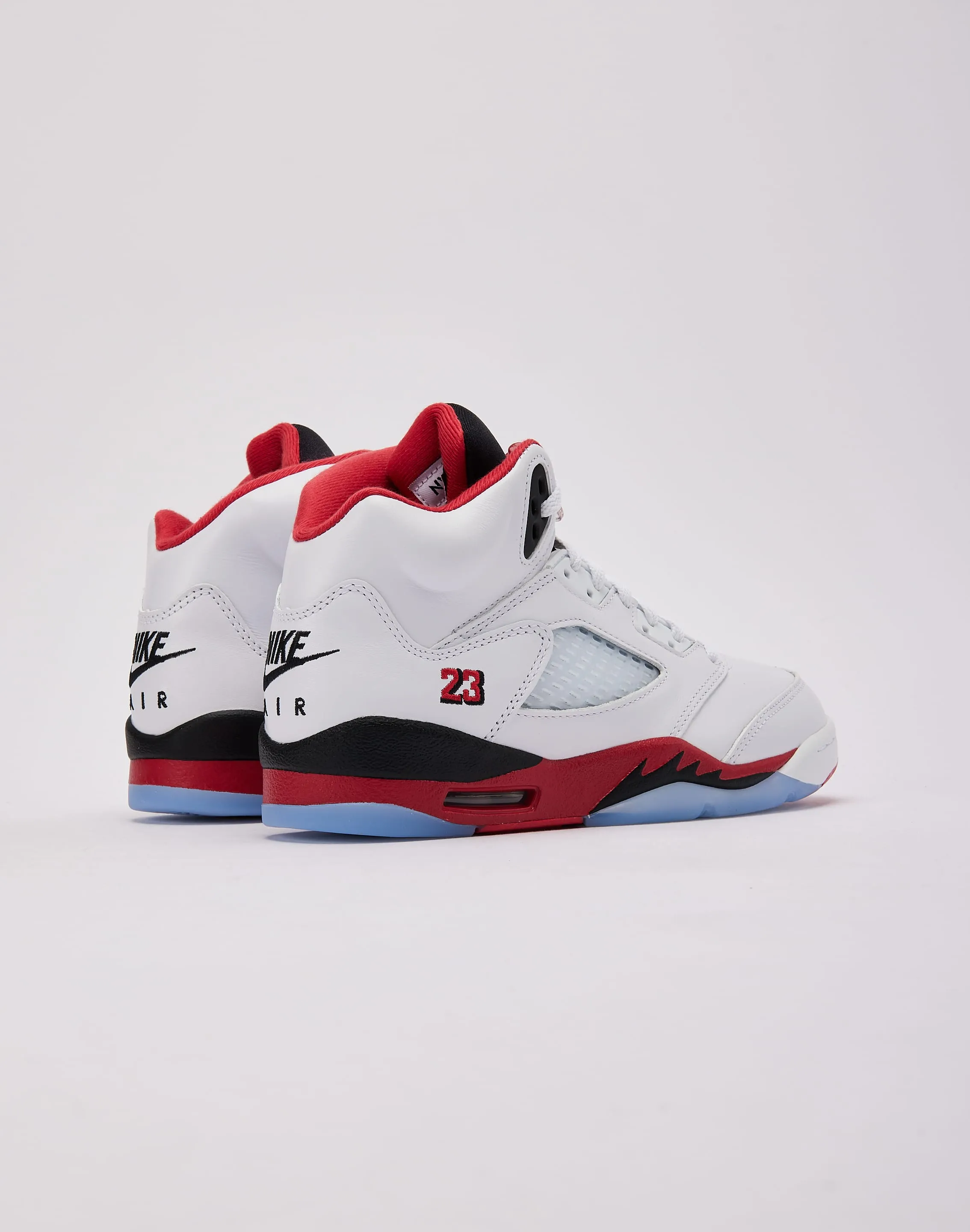 Jordan Air Jordan 5 Retro 'Fire Red' Grade-School Fashionable Design Impact protection