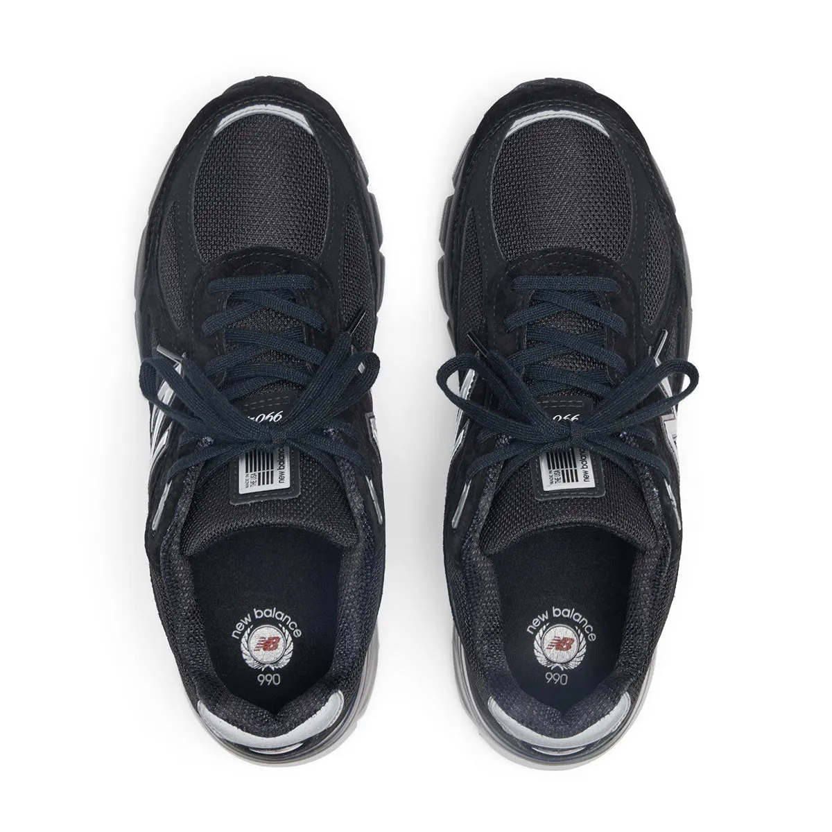 Walk Support Easy On And Off in USA 990v4 'Black Silver'