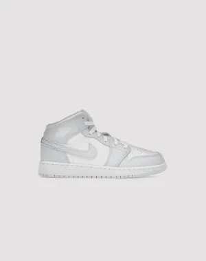 Jordan Air Jordan 1 Mid Grade-School Reinforced Stitching Moisture Wicking Insole