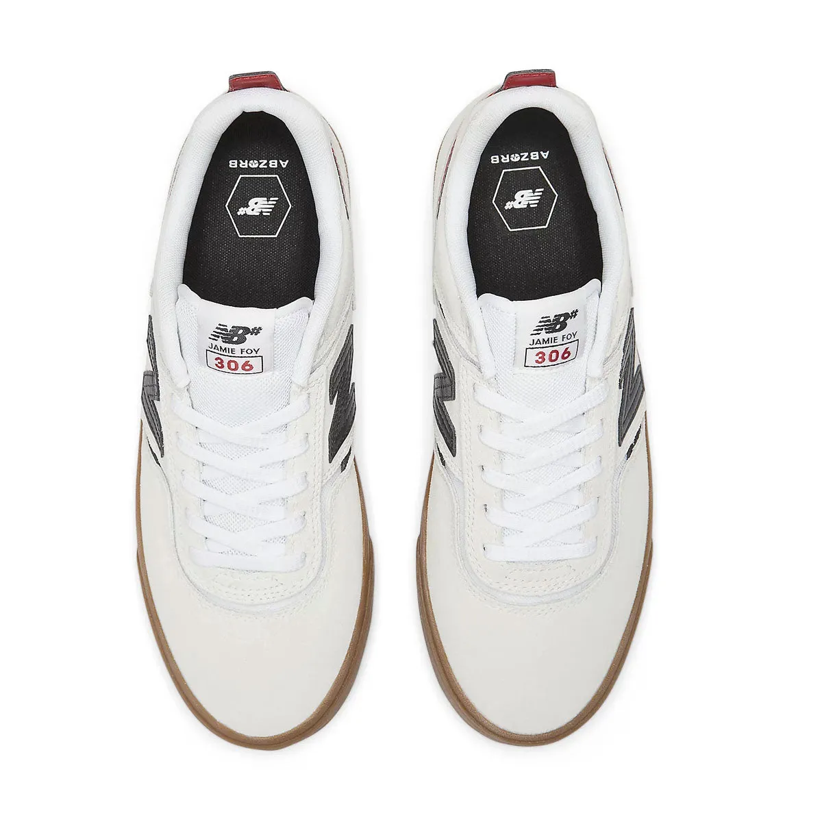 TPU Reinforcement Balanced Sole   Jamie Foy Numeric 306 'Sea Salt Black'