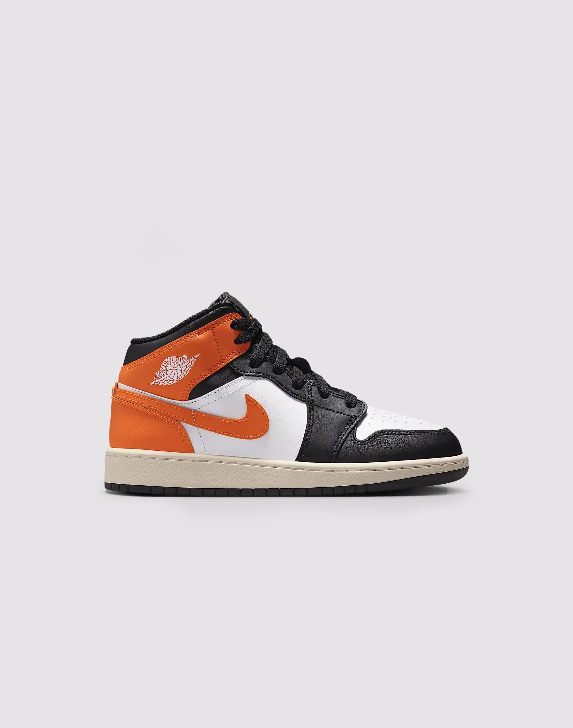 Jordan Air Jordan 1 Mid Grade-School Impact Diffusing Heel