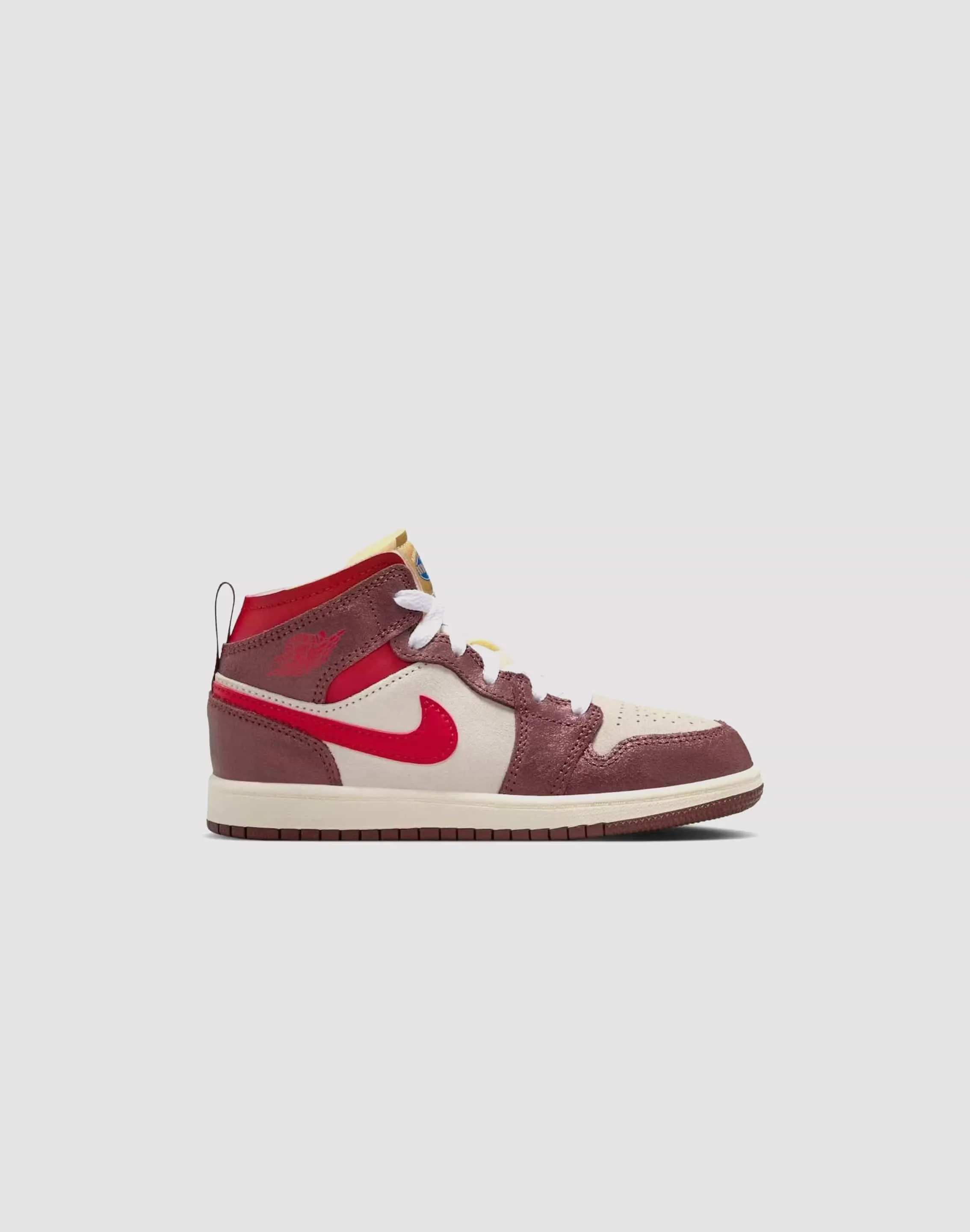 Jordan Air Jordan 1 Mid SE Pre-School Lateral Cut Stability