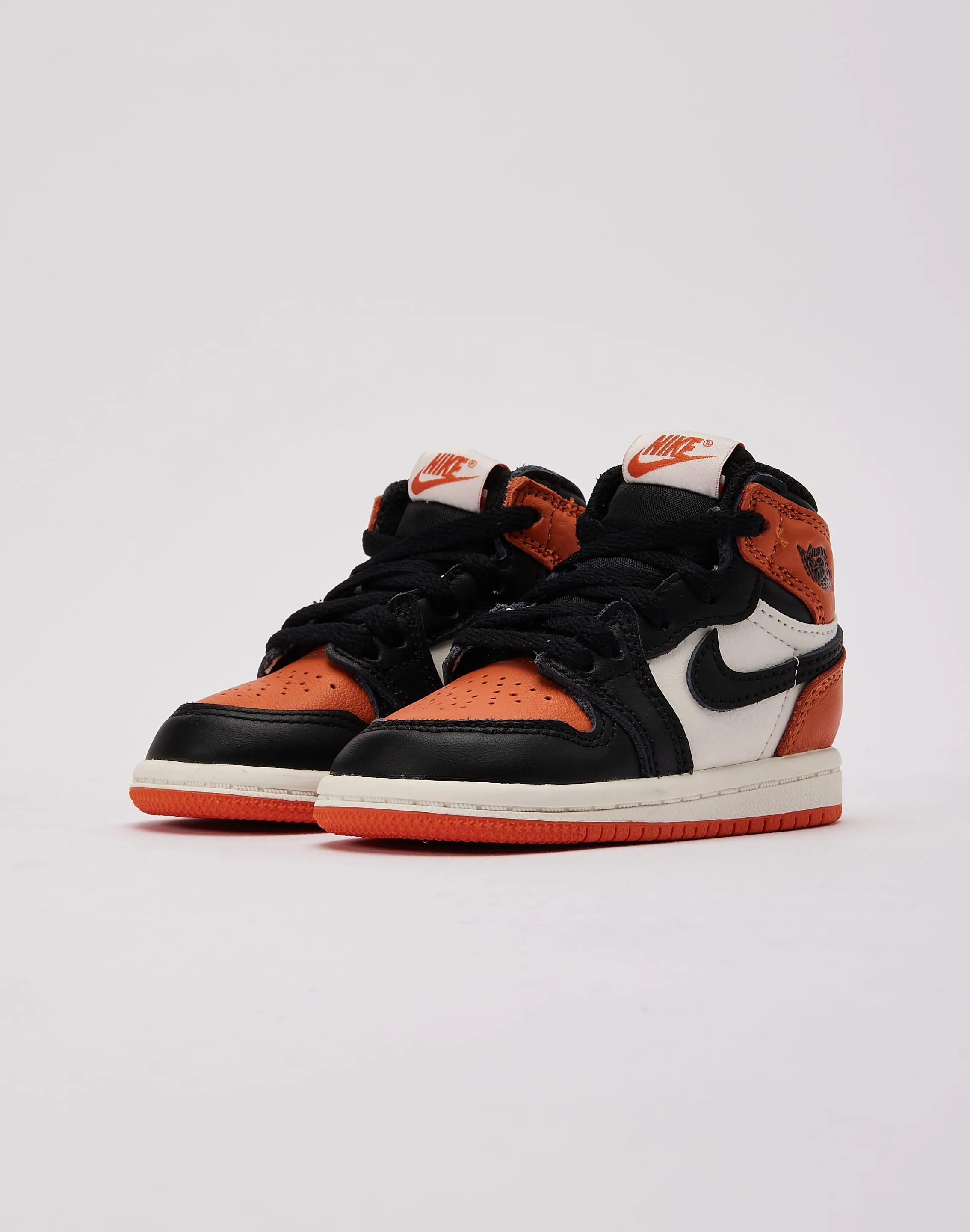 Jordan Air Jordan 1 Retro High OG 'Shattered Backboard' Toddler Dynamic Traction Pattern Ventilated Heel Counter
