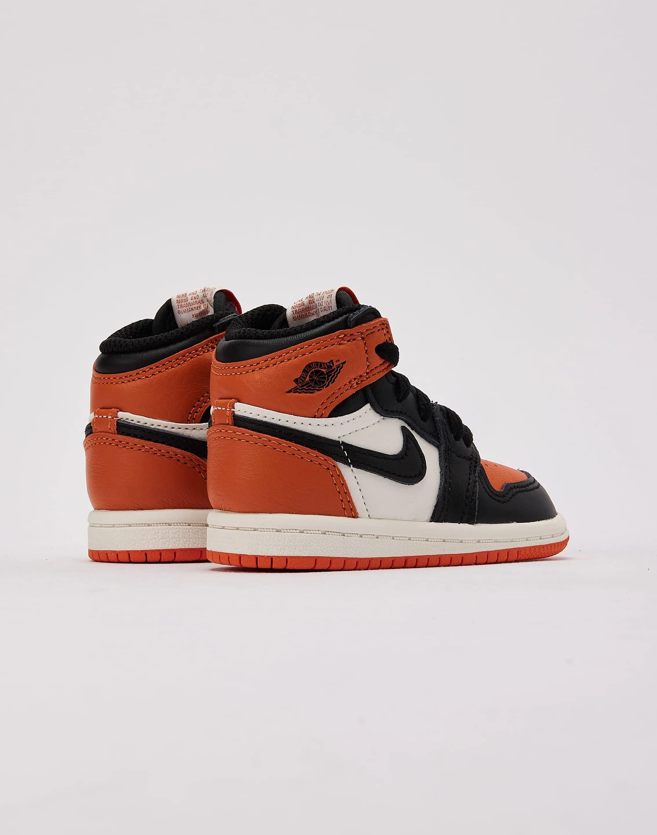 Knit Weave Technology Jordan Air Jordan 1 Retro High OG 'Shattered Backboard' Toddler