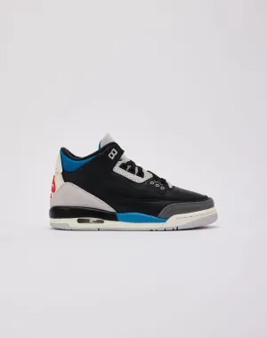 Asymmetrical Collar Padding Jordan Air Jordan 3 Retro 'Rare Air' Grade-School