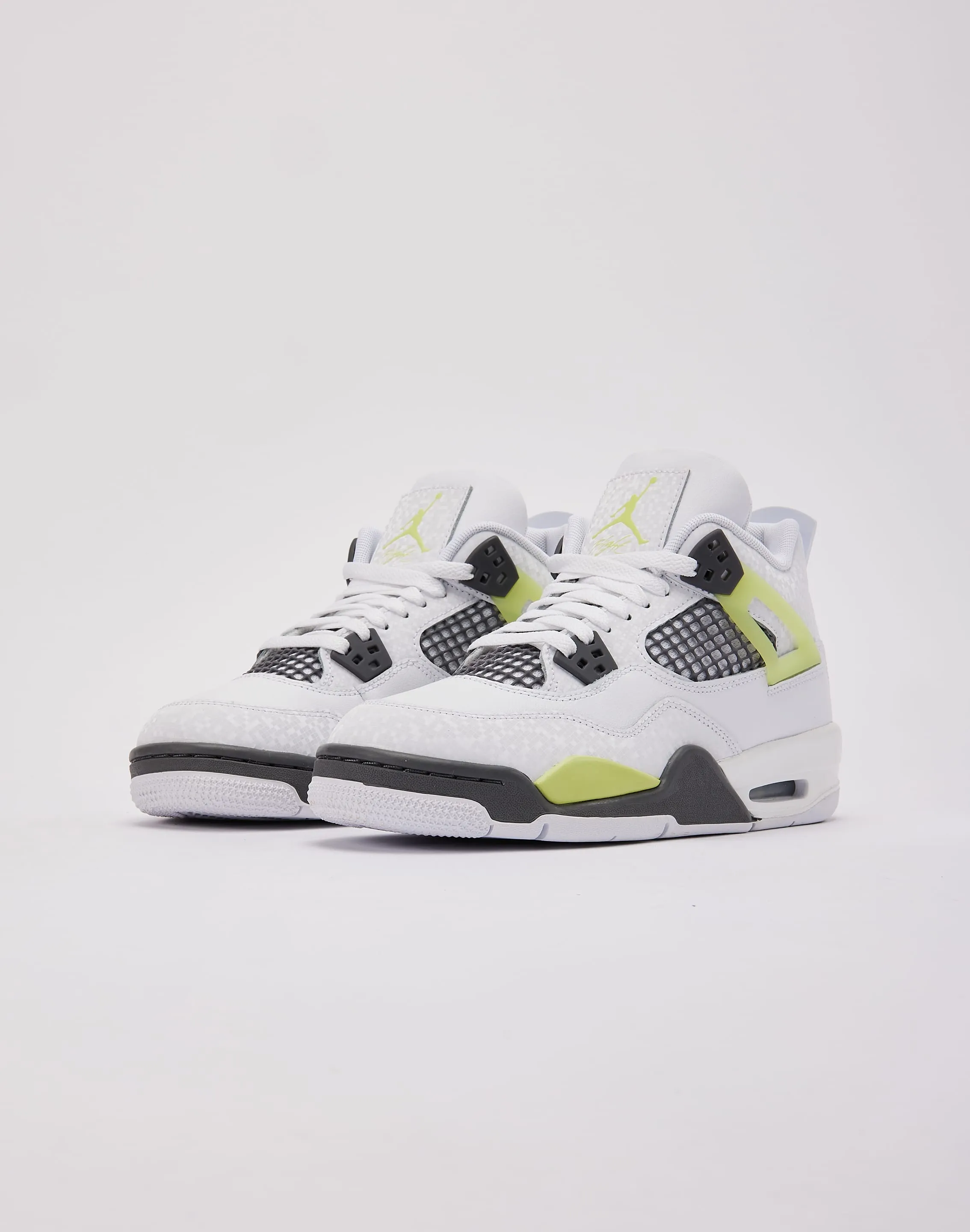 Elasticated Sling Max Grip Jordan Air Jordan 4 Retro 'Light Lemon Twist' Grade-School