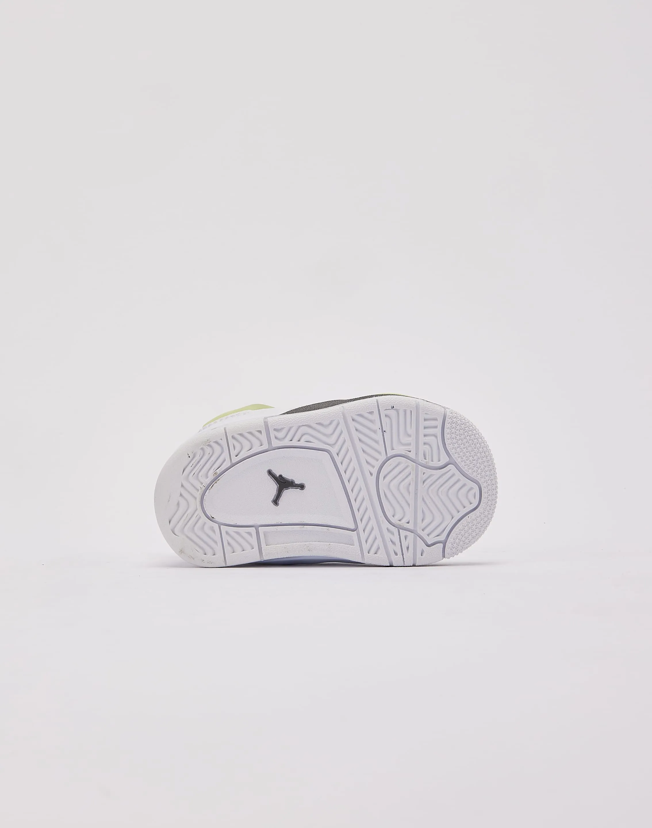 Shock Absorption Midsole Jordan Air Jordan 4 Retro 'Light Lemon Twist' Toddler