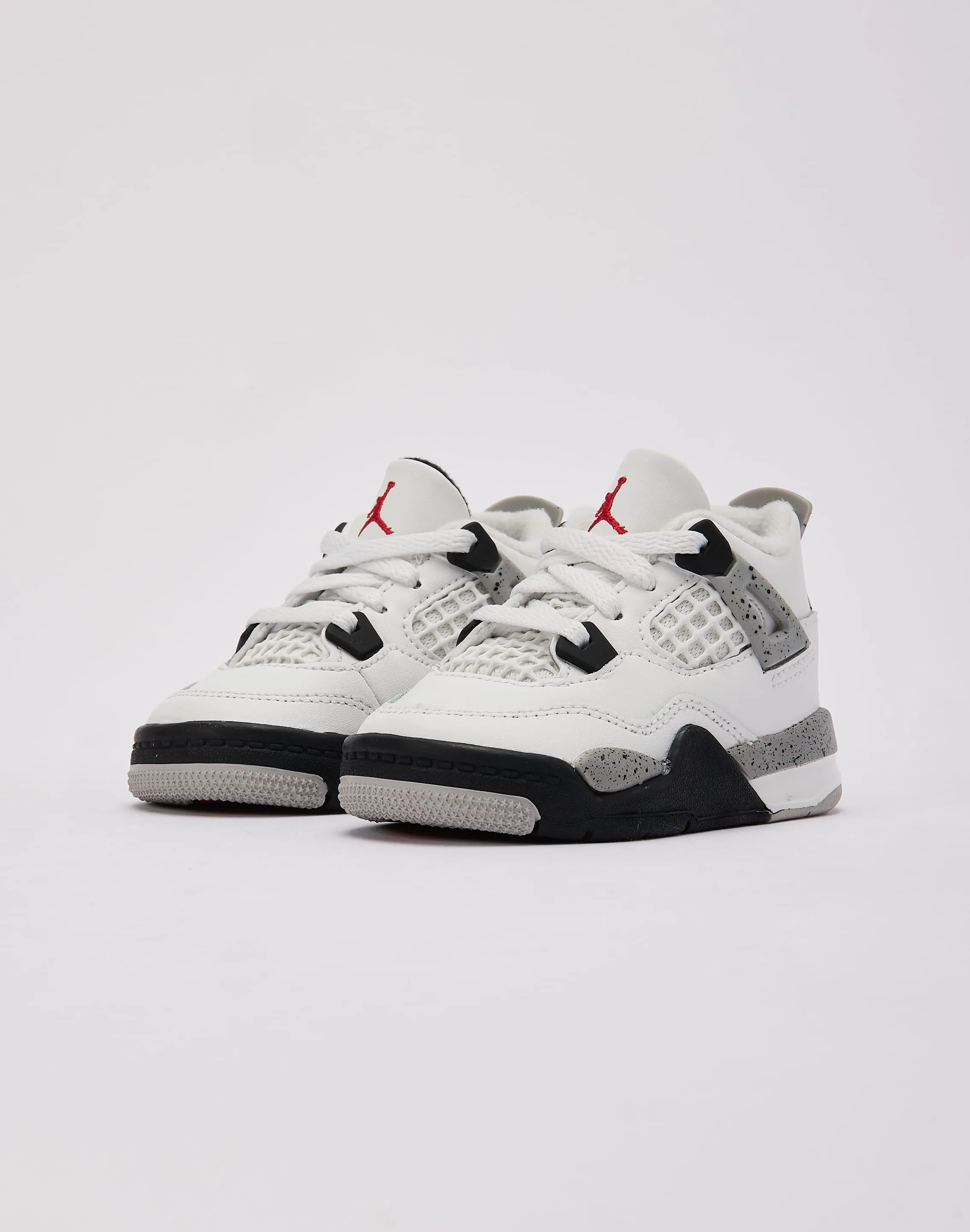 Rebound Support Non Slip Traction Jordan Air Jordan 4 Retro OG 'White Cement' Toddler