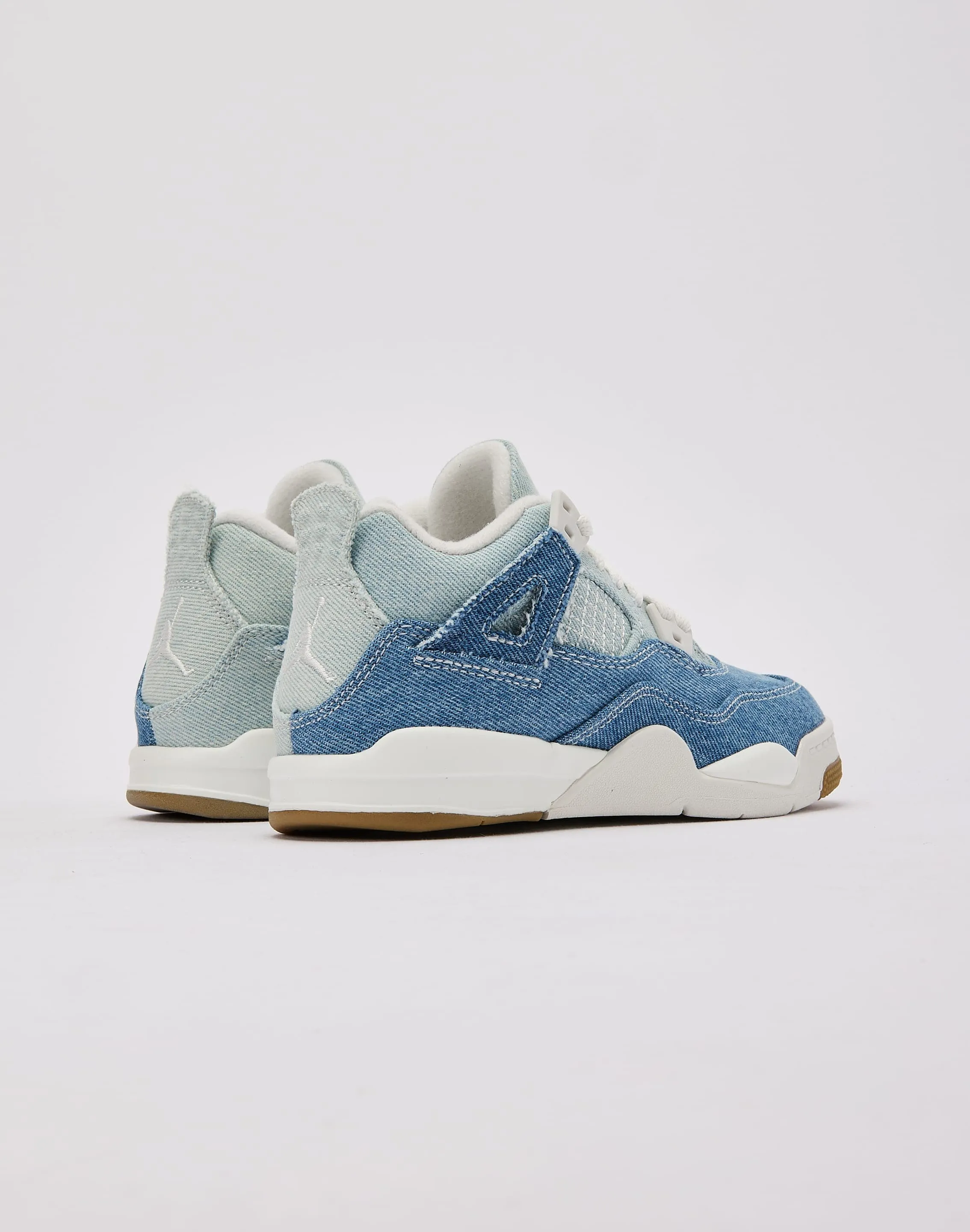 Jordan Air Jordan 4 Retro TEX 'Worn Blue' Pre-School Trail Running Slip Resistance Hexagon Pattern