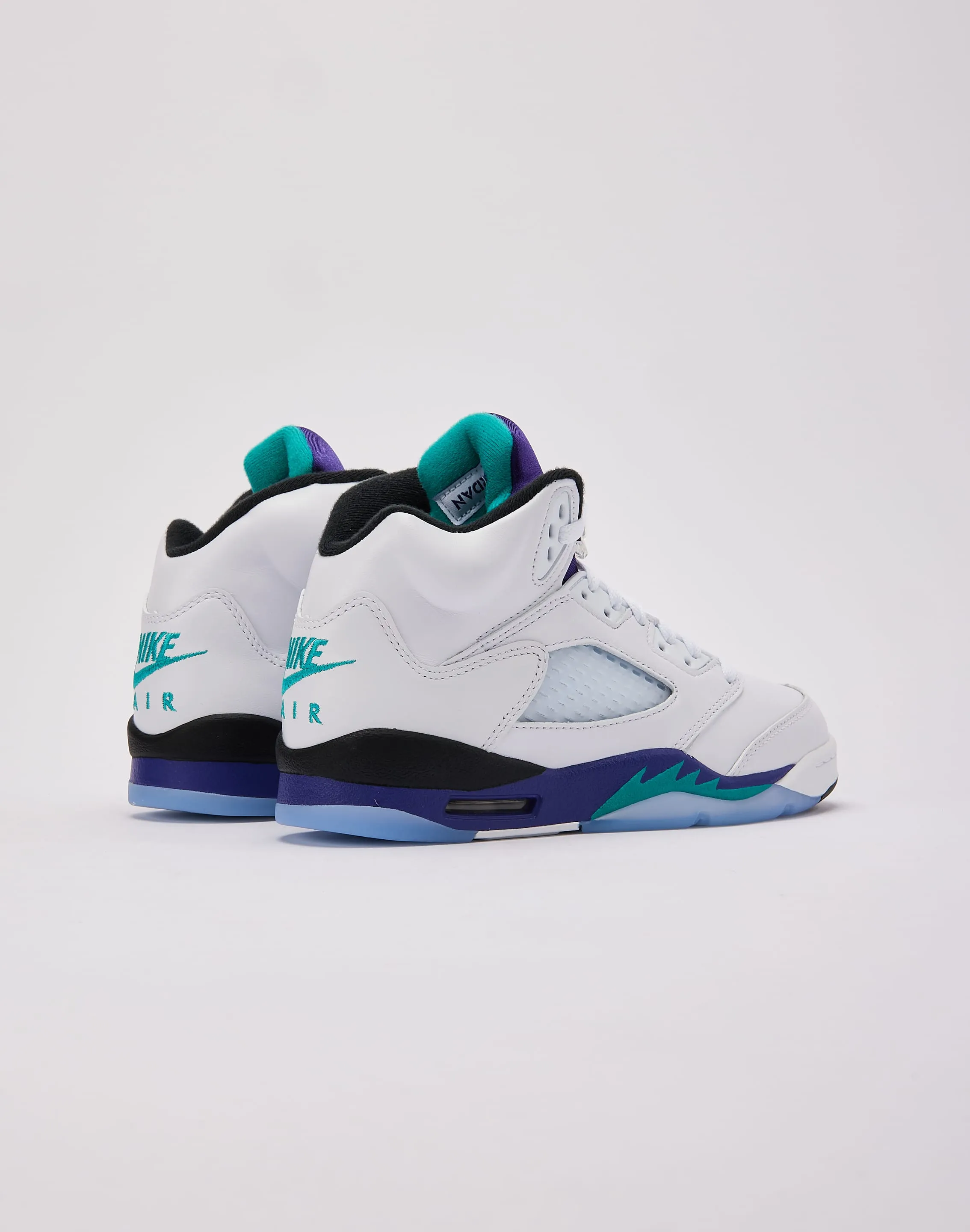 Jordan Air Jordan 5 Retro OG 'Grape' Grade-School Integrated Heel Counter