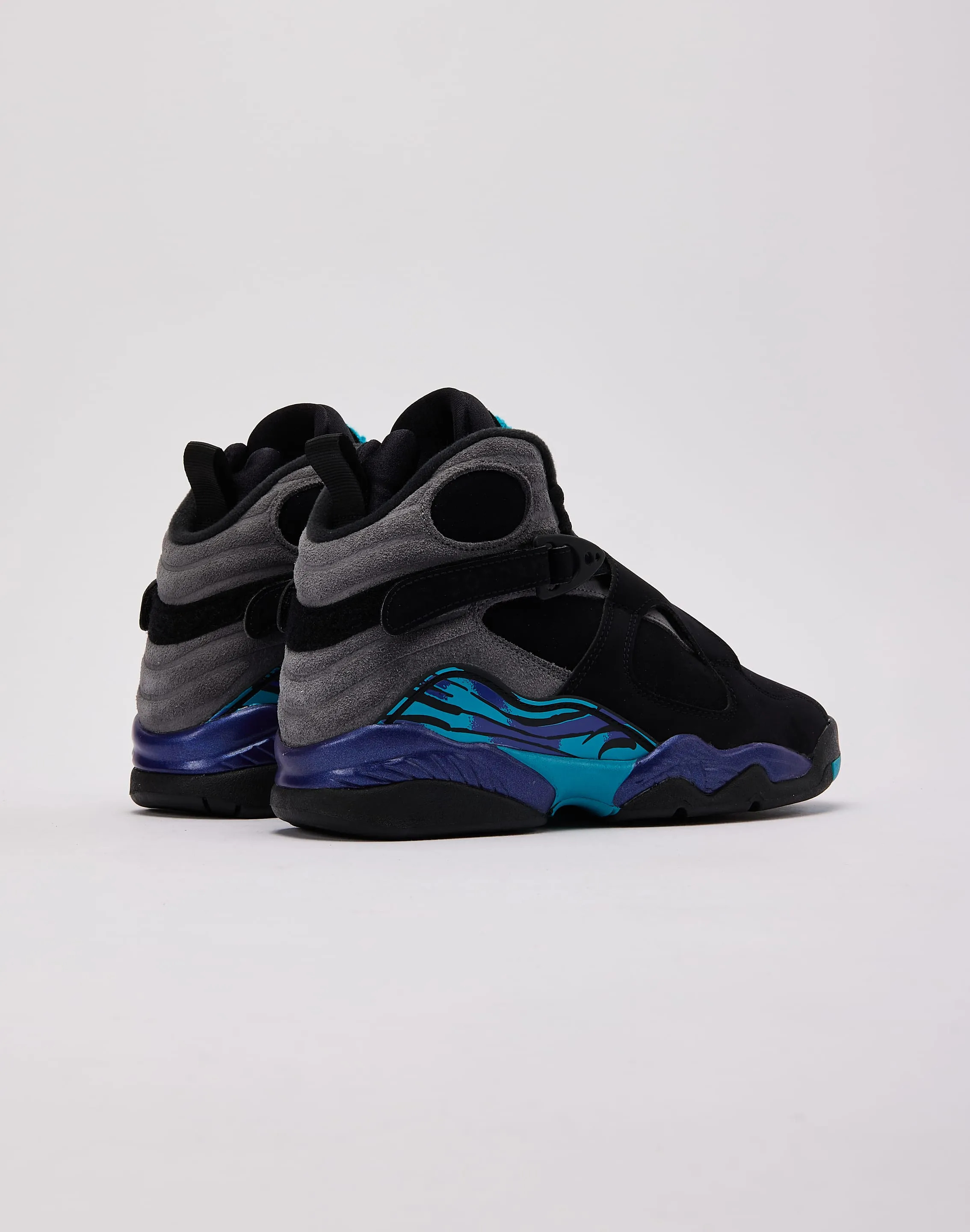Jordan Air Jordan 8 Retro 'Aqua' Grade-School Comfort Jump