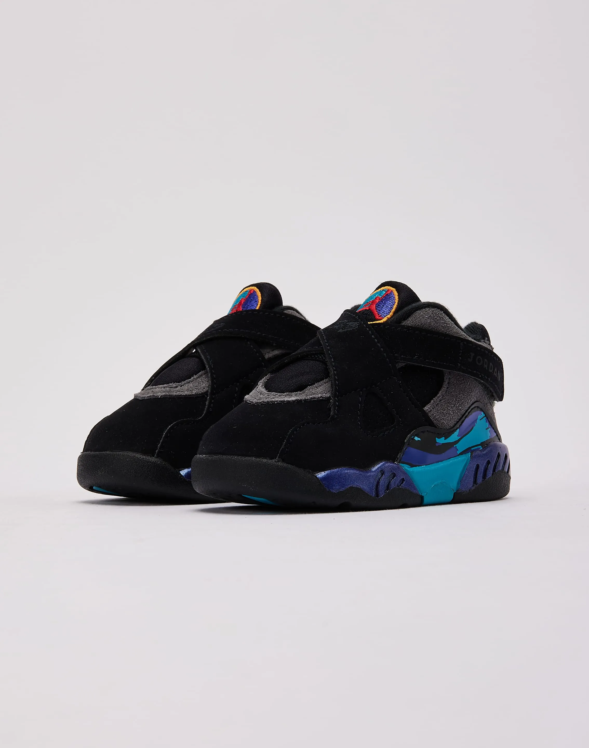 Jordan Air Jordan 8 Retro 'Aqua' Toddler Dynamic Heel Lock Flex Groove Engineering