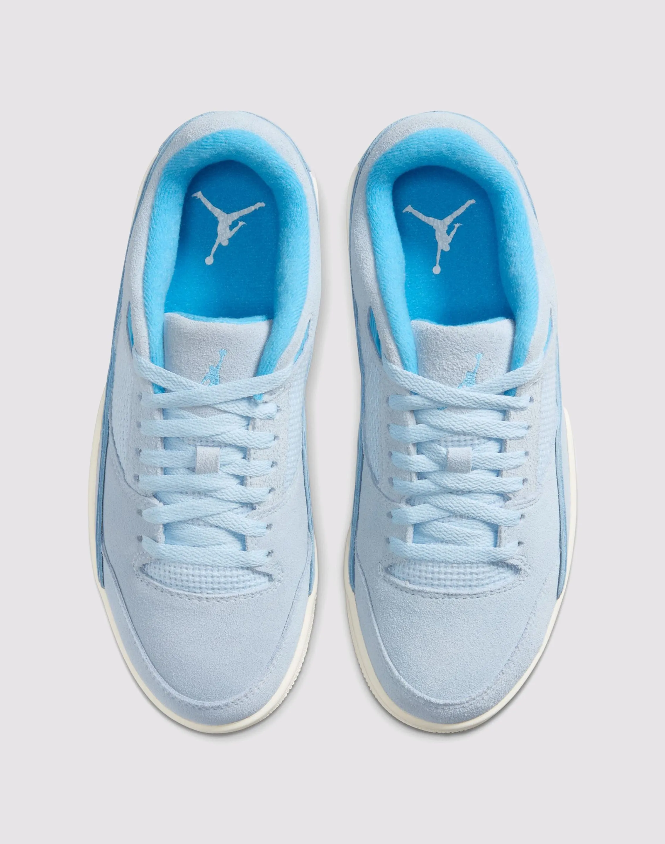 Jordan Flight Court "Hydrogen Blue/University Blue/Sail" Enhanced Heel Lockdown Active Lifestyle