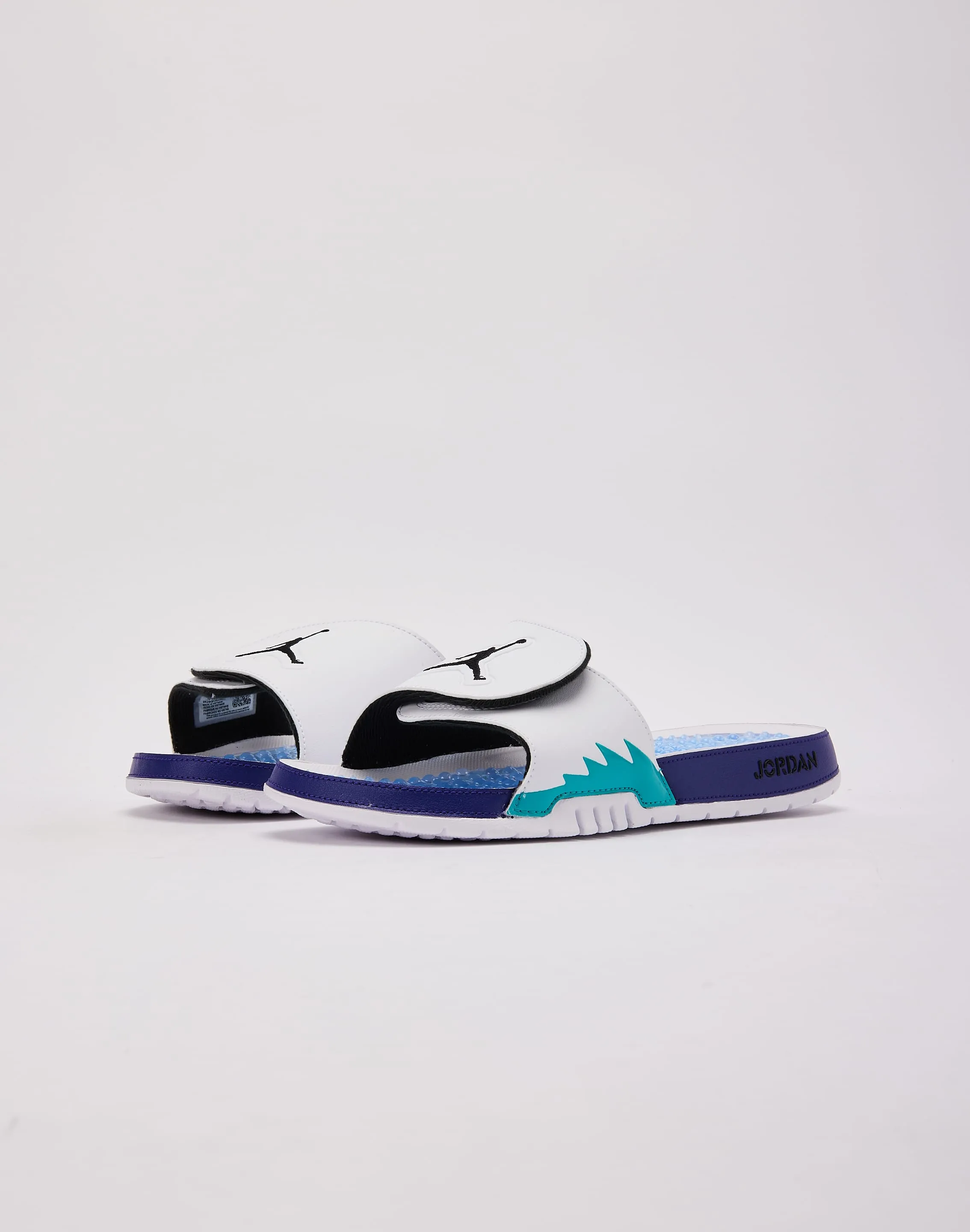 High Speed Microfiber Layered Upper Jordan  Hydro 5 Retro Slides