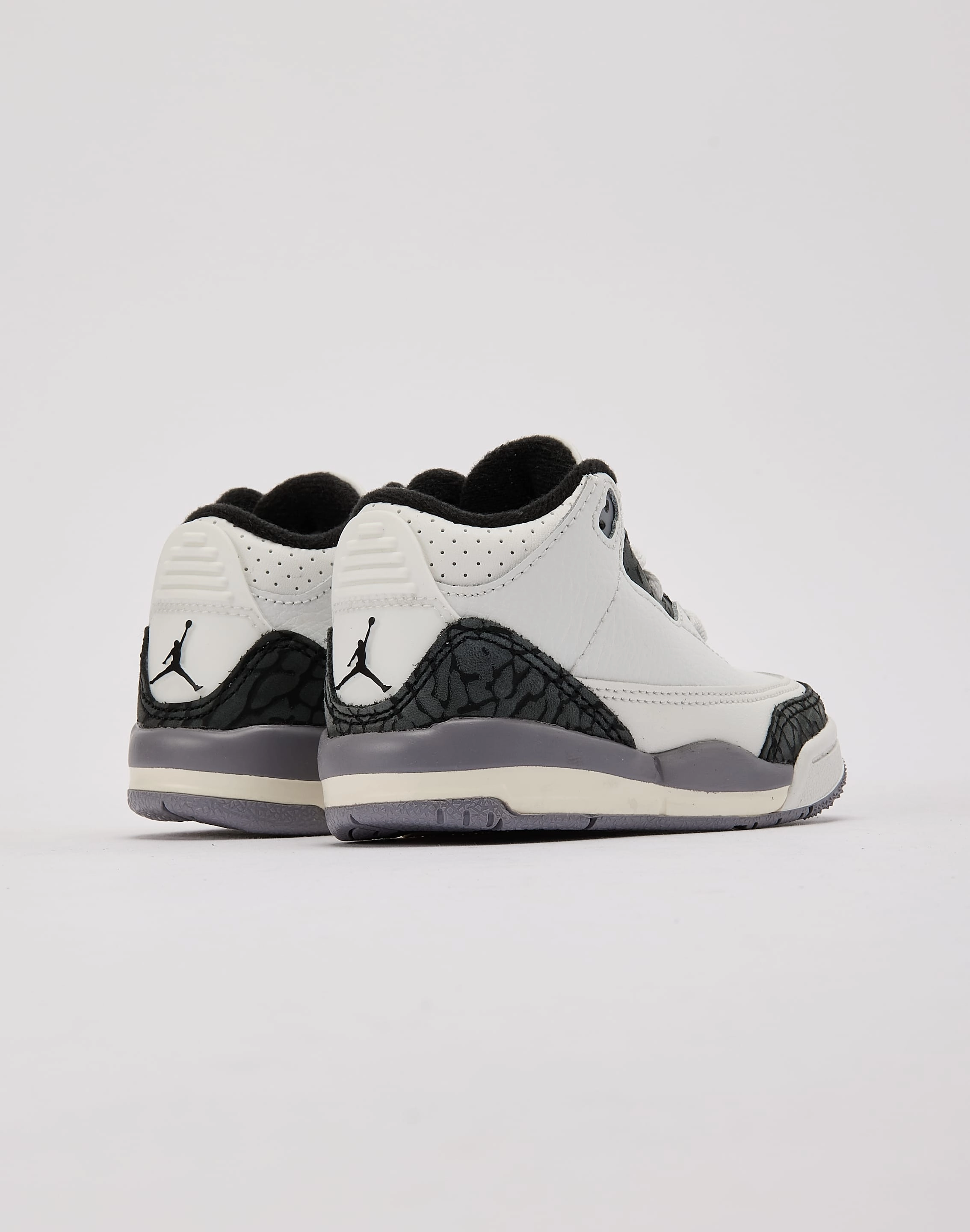 WaterResistantCoating Elite Hoops Jordan Air Jordan 3 Retro 'Cement Grey' Toddler