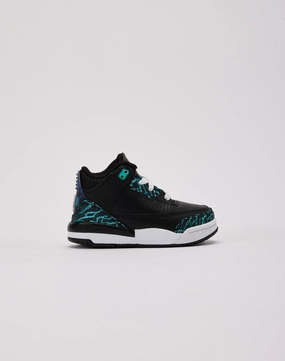 Thermal Regulating Layer Jordan Air Jordan 3 Retro SE 'Black and Hyper Jade' Toddler