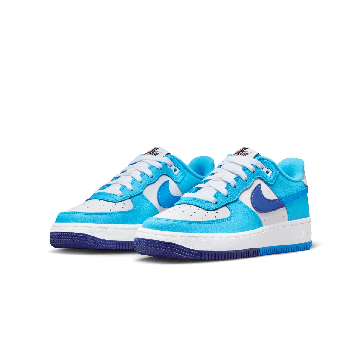 Kid's Air Force 1 '07 LV8 'Light Photo Blue' Bend Support Light Fabric