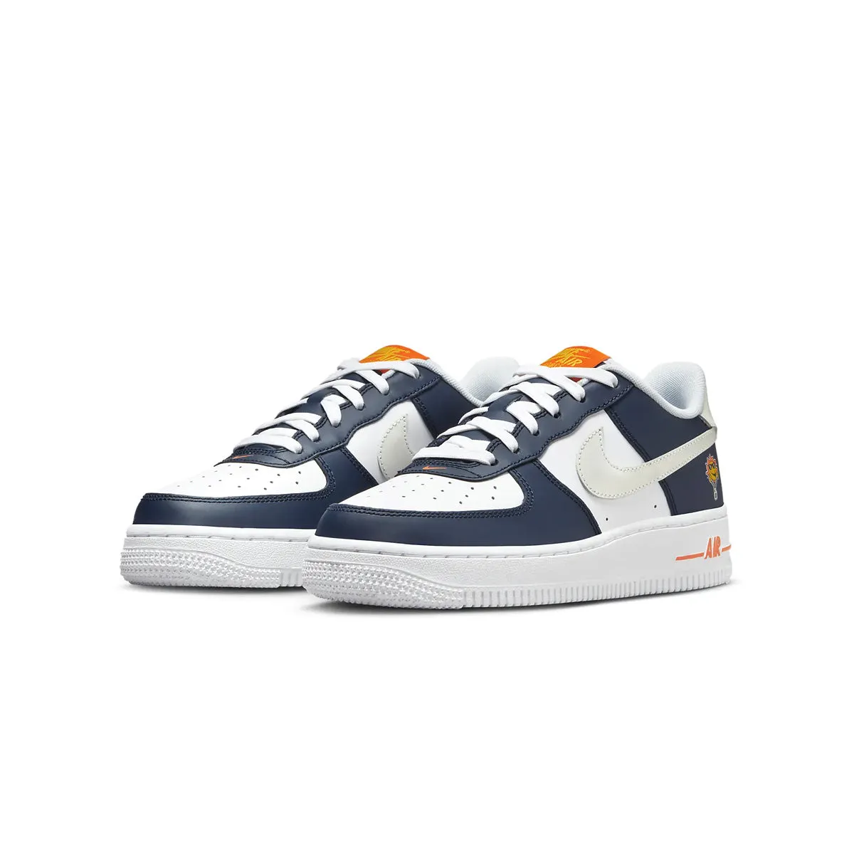 Kids Air Force 1 LV8 'Midnight Navy' Impact Dispersion KnittedUpper