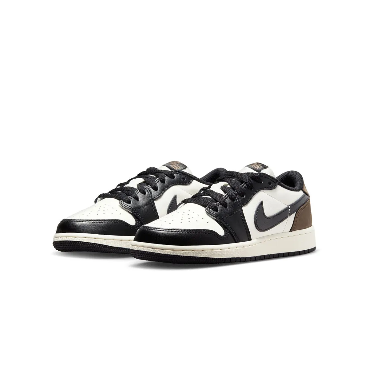 Kids Air Jordan 1 Low OG 'Mocha' Power Cushion
