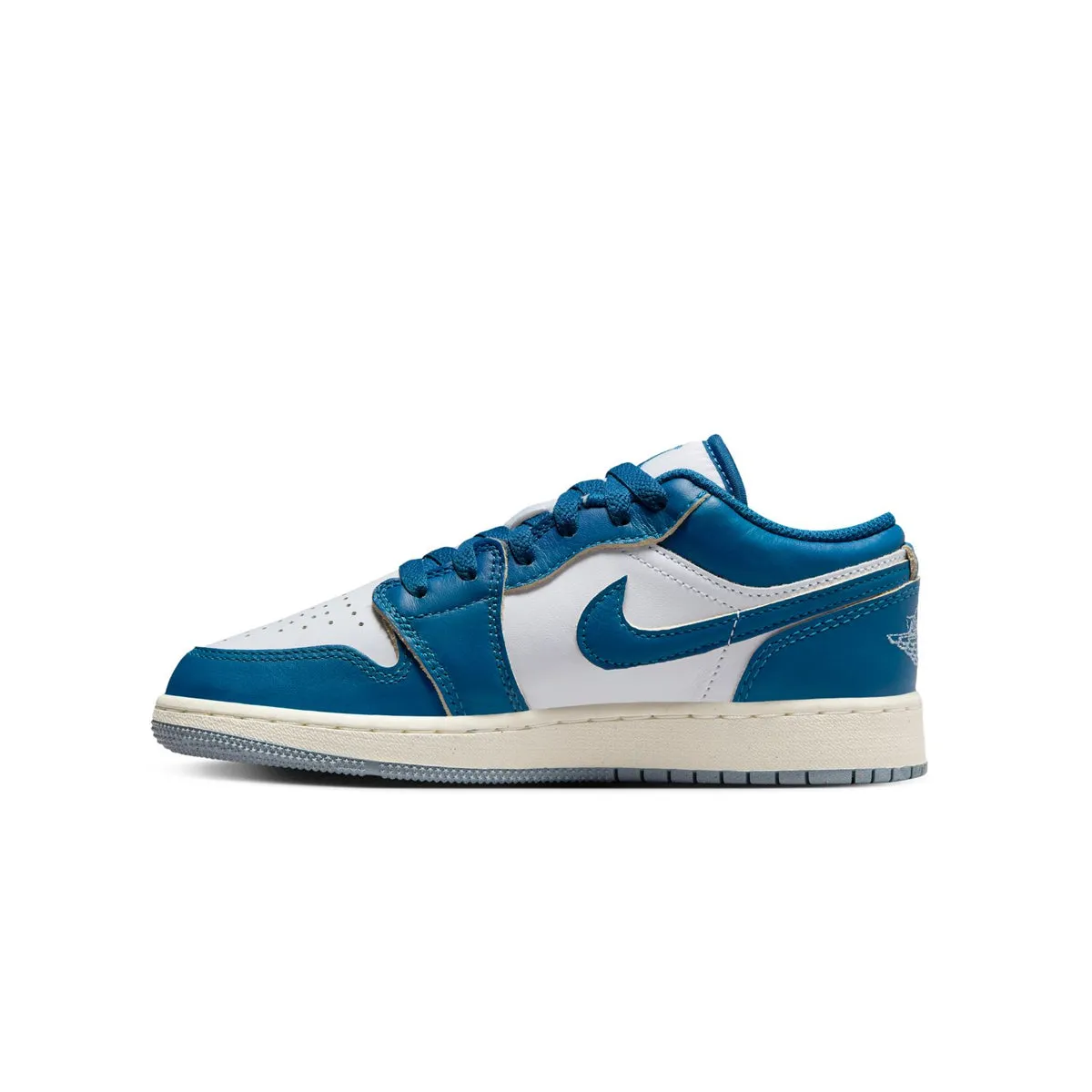 Kids Air Jordan 1 Low SE 'Industrial Blue' Light Dunk