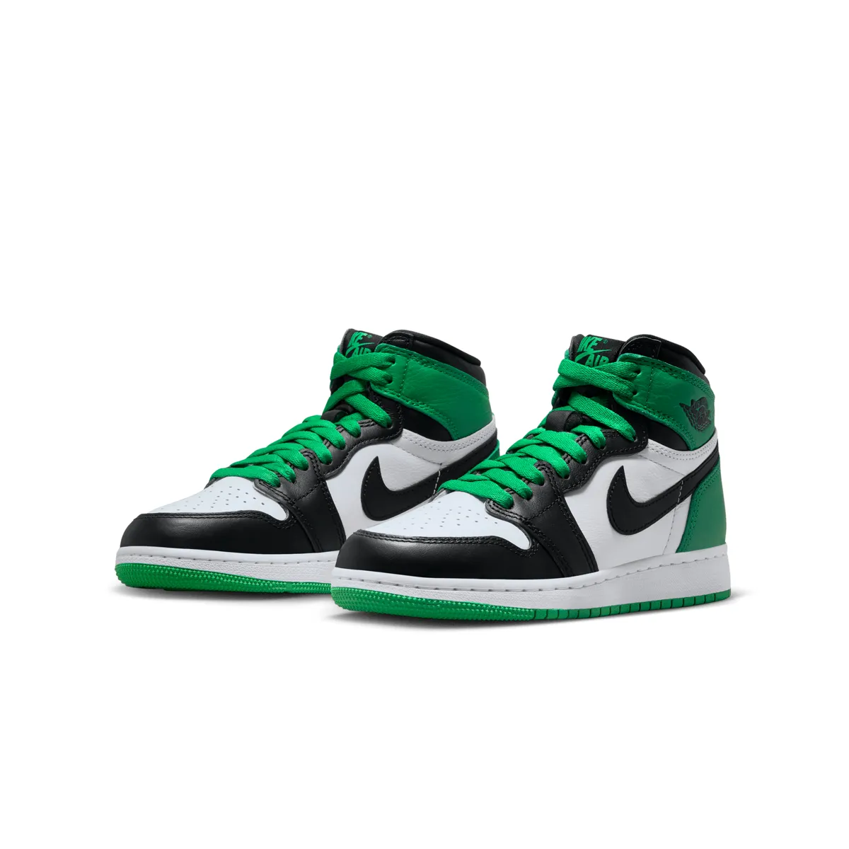 Kid??s Air Jordan 1 Retro High OG 'Lucky Green' Exclusive chic