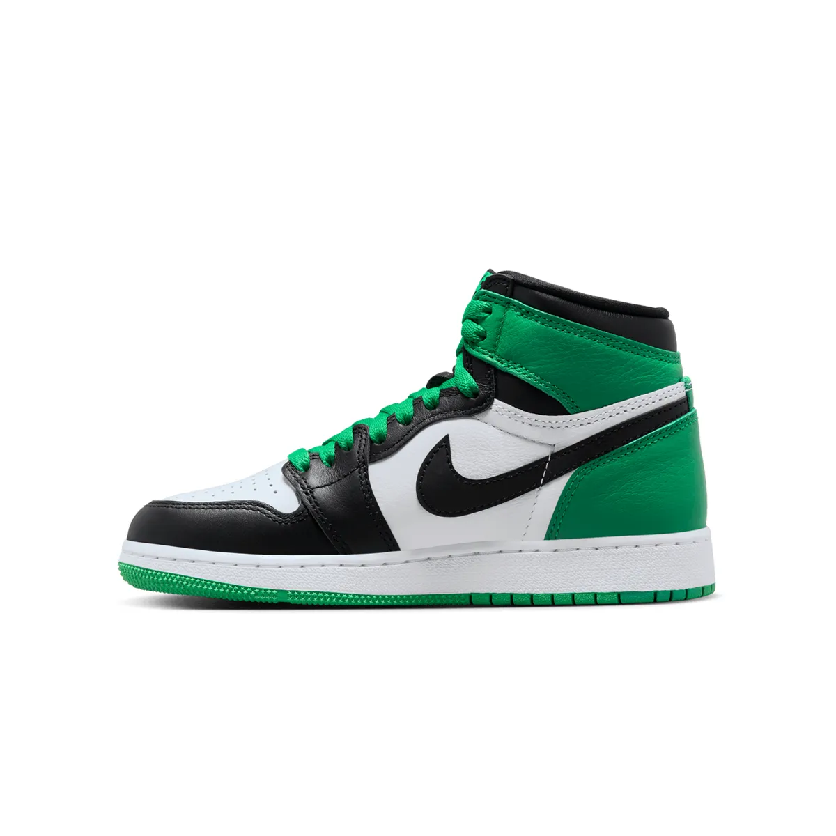 Kid??s Air Jordan 1 Retro High OG 'Lucky Green' Bold Look Performance Style