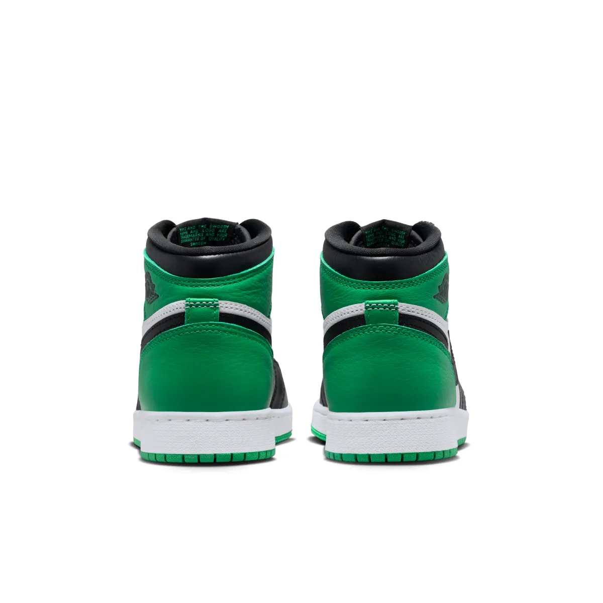 Kid??s Air Jordan 1 Retro High OG 'Lucky Green' Breathable mesh