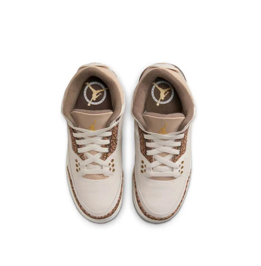 Kid's Air Jordan 3 Retro 'Palomino' Shock-absorbent look