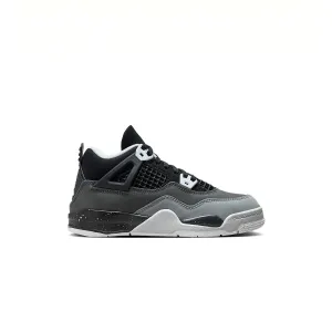Ventilation Channel System Low Top Kids Air Jordan 4 Retro 'Fear'