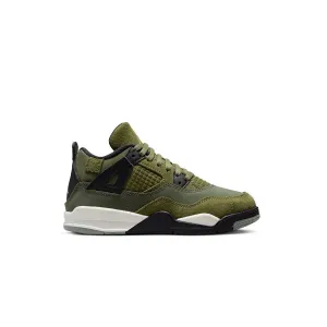 MDOutsole Kids' Air Jordan 4 Retro SE Craft 'Medium Olive'