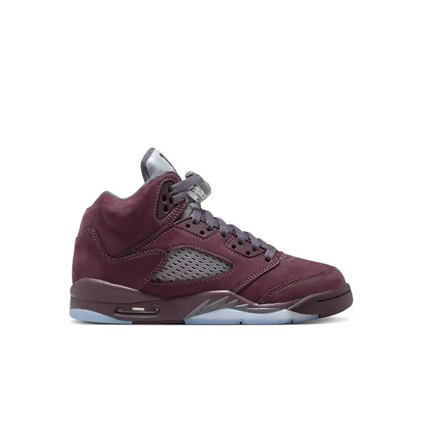 Kid's Air Jordan 5 Retro SE 'Burgundy' Relax Motion Anti Fatigue Tech