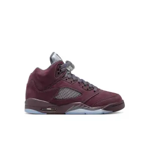 Kid's Air Jordan 5 Retro SE 'Burgundy' Relax Motion Anti Fatigue Tech