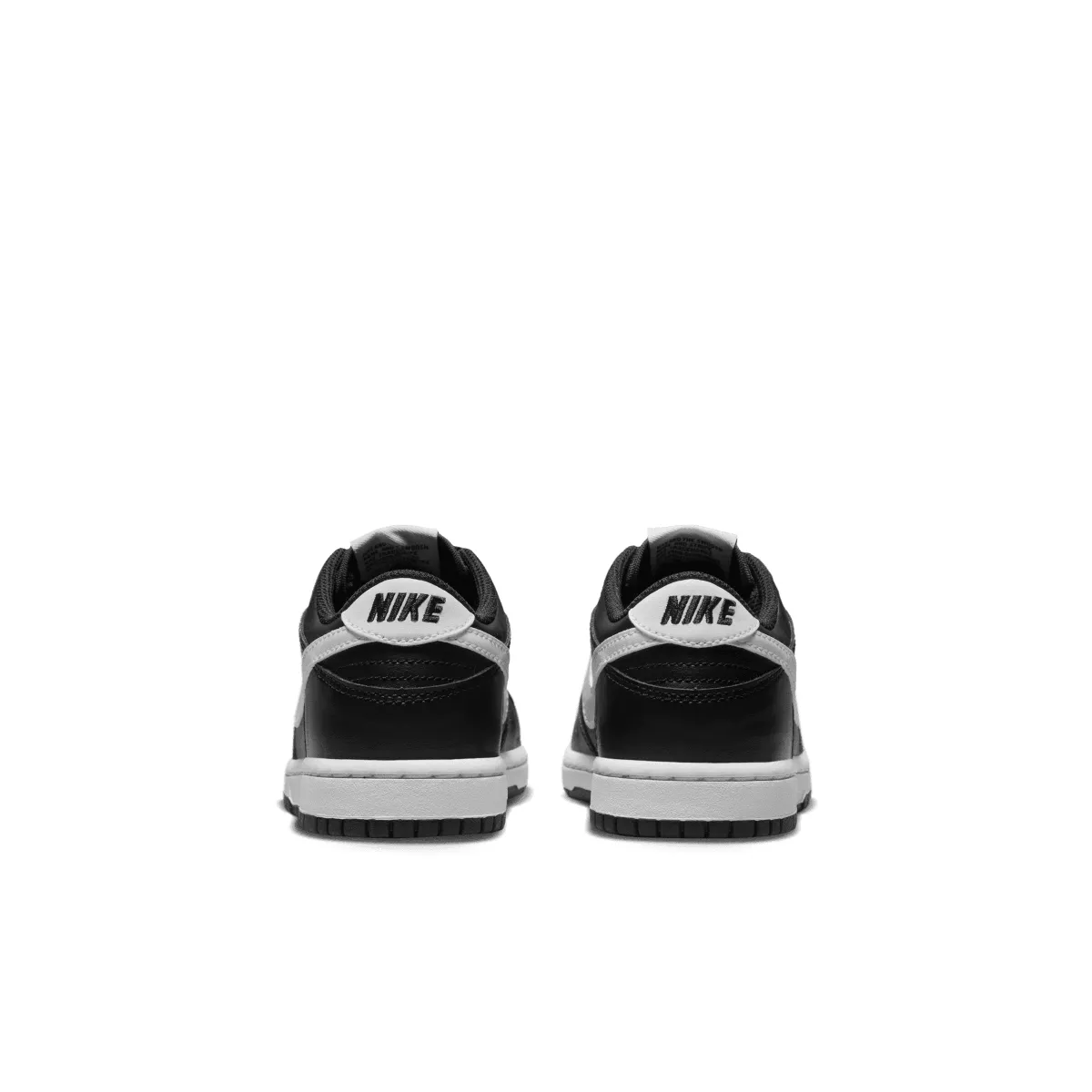Grip Enhancing Outsole Minimalist Lacing Kid's Dunk Low 'Black Panda 2.0'