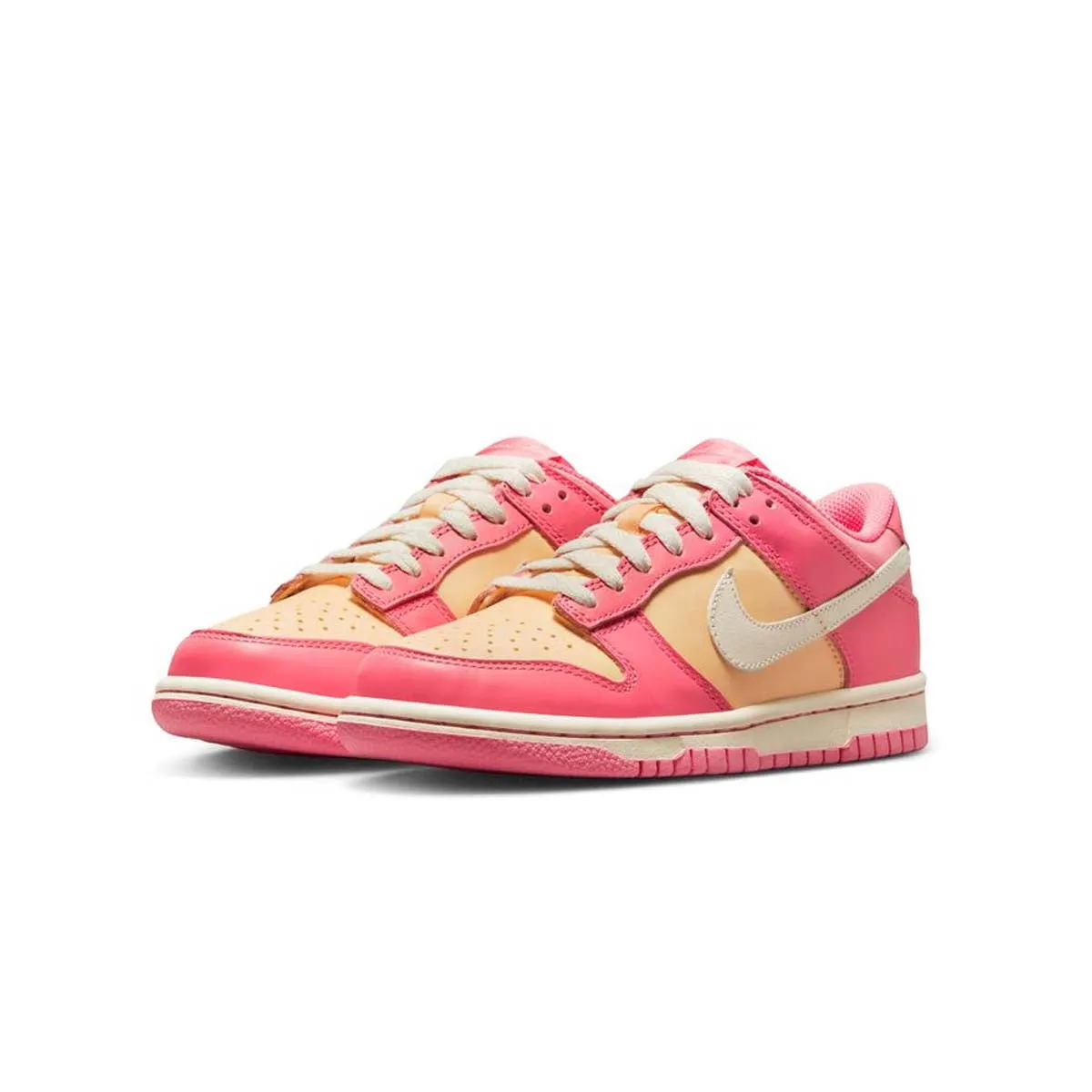Kid's Dunk Low 'Strawberry Peach' Easy Slip On