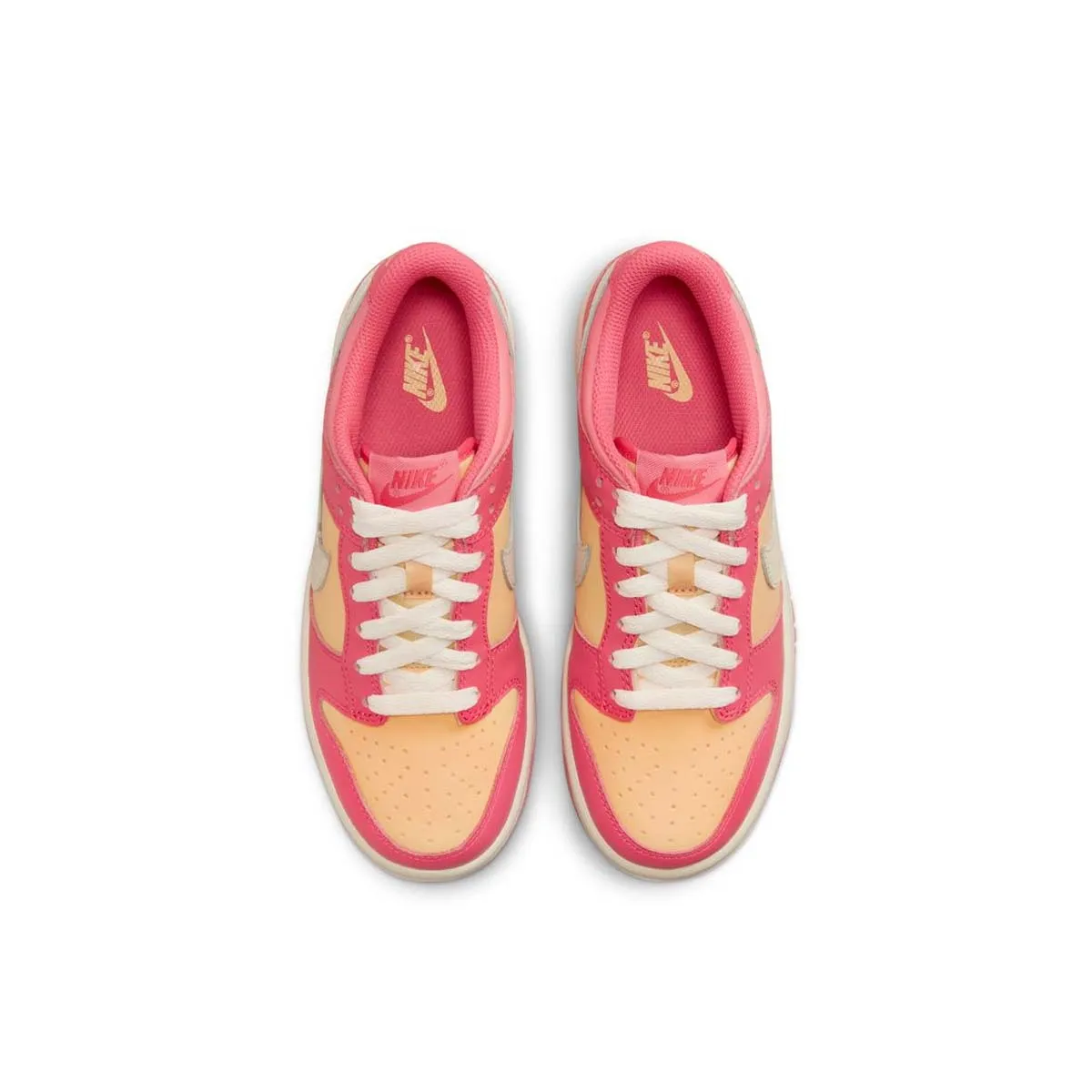 Memory Foam Ankle Support Breathable Ventilation Kid's Dunk Low 'Strawberry Peach'