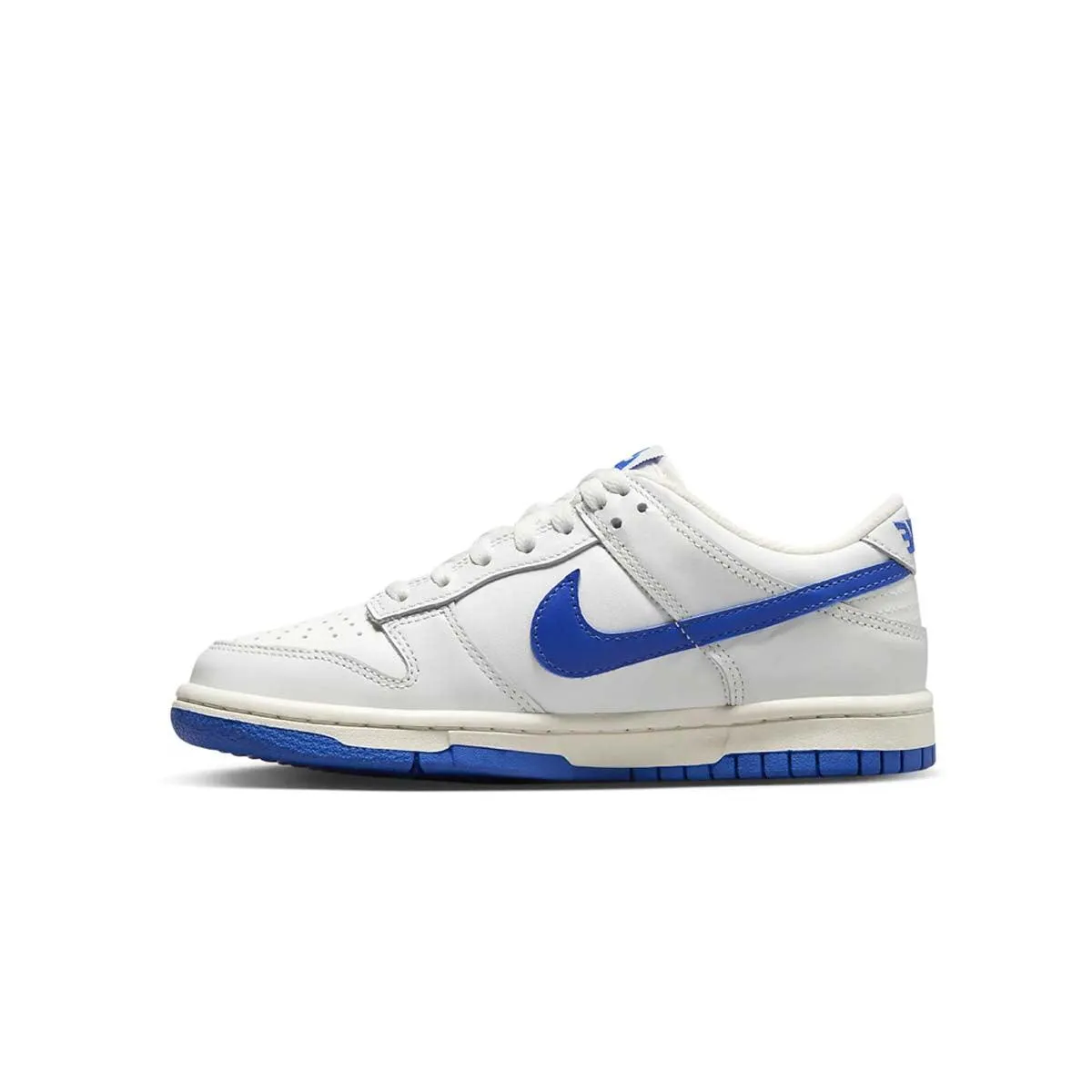 Kid's Dunk Low 'White  Royal' Running   Ready